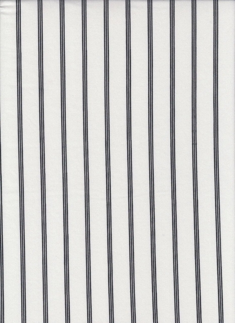 1 Yard DTY Vertical Stripe Print Knit Fabric, 58/60″ Wide Polyester Spandex Blend